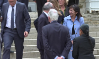 Photo de famille du gouvernement Barnier à Matignon