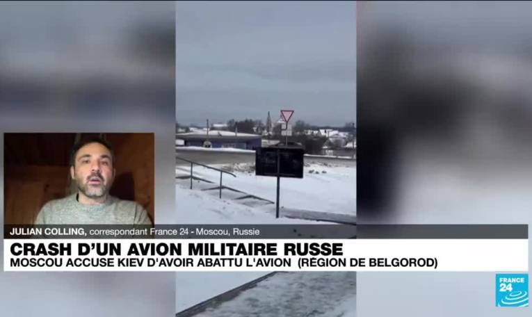 Crash d'un avion militaire russe : aucun survivant selon Moscou