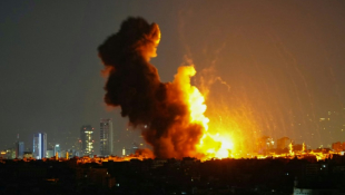 Bombardement sur la banlieue sud de Beyrouth, le 23 octobre 2024 ( AFP / - )