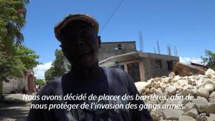 Haïti: à Port-au-Prince, des barricades pour se protéger des gangs armés
