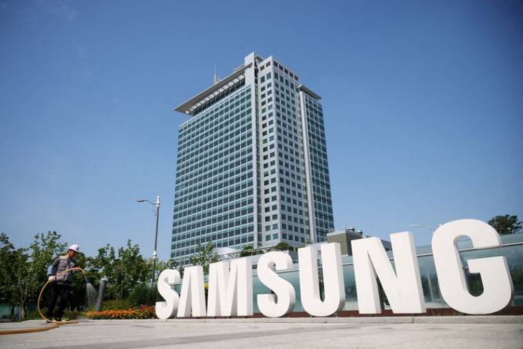 Un bureau de Samsung Electronics à Suwon, en Corée du Sud
