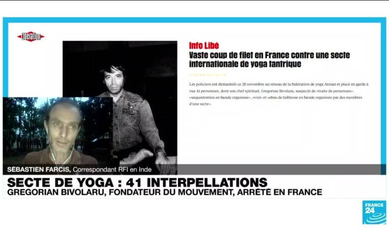 France : une secte internationale de yoga démantelée, son gourou et 41 personnes arrêtés
