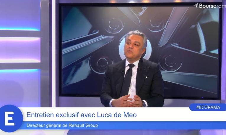 Luca de Meo (DG de Renault Group) : "En Bourse, Renault mérite un peu plus et on y travaille !"