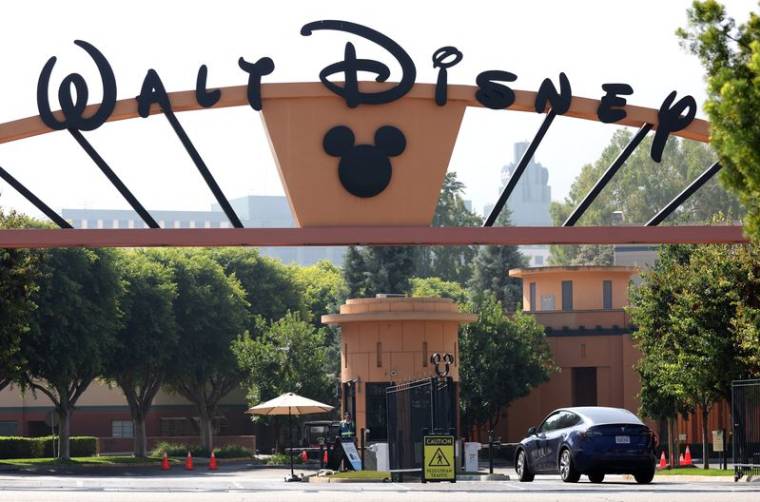 La porte principale de Walt Disney Studios à Burbank