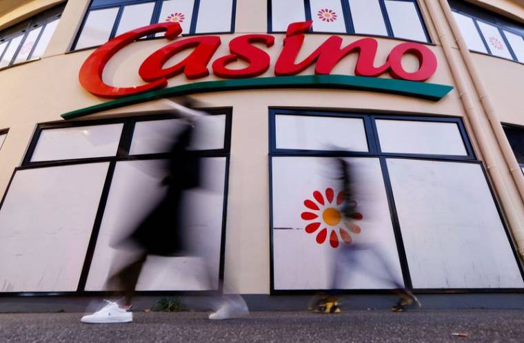 Un supermarché Casino à Nice