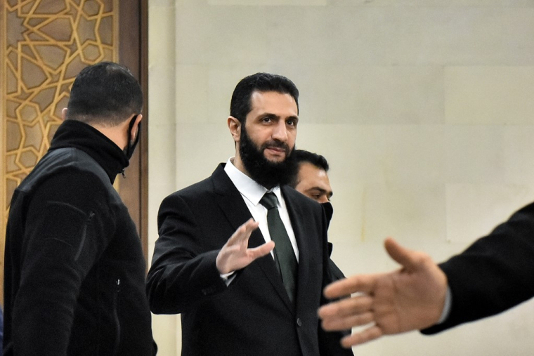 Ahmad al-Chareh à Dams, en syrie, le 22 décembre 2024. ( AFP / - )