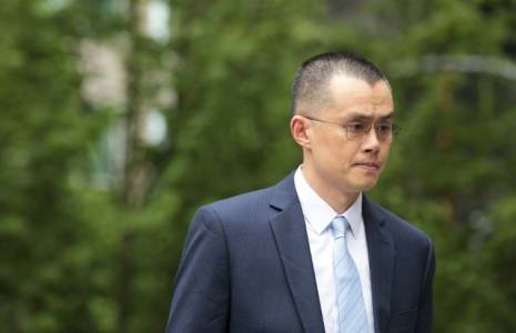 L'ancien patron de Binance Changpeng Zhao à son arrivée au tribunal de Seattle, aux Etats-Unis, le 30 avril 2024 ( AFP / Jason Redmond )