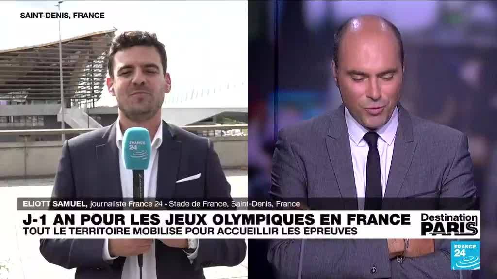JO de Paris-2024 : le stade de France et le centre aquatique au coeur de l'olympisme