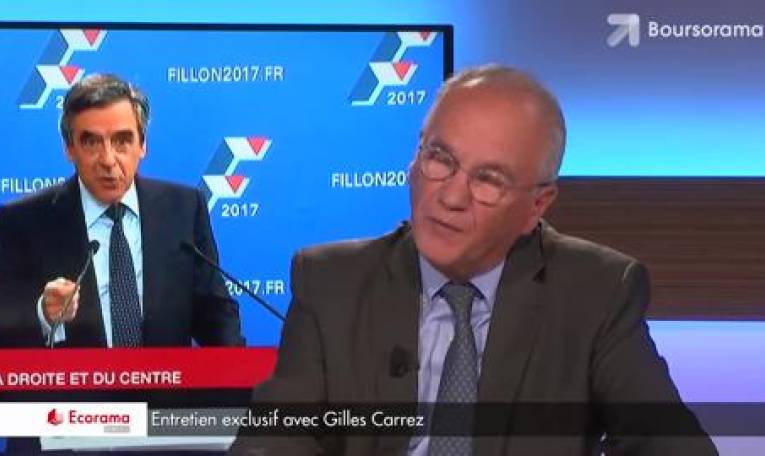 "Le programme de François Fillon est réaliste, parfaitement cohérent et faisable !", selon Gilles Carrez