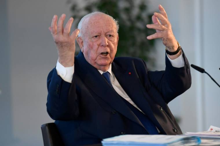 Jean-Claude Gaudin, maire de Marseille, le 20 janvier 2020 ( AFP / Christophe SIMON )