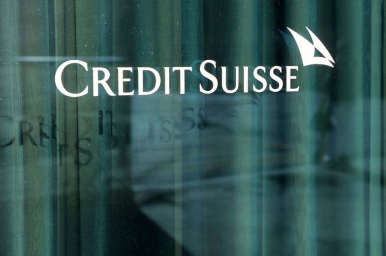 Une agence de la banque Credit Suisse à Genève