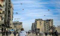 Des colis d'aide humanitaire largués au-dessus de Gaza, le 1er mars 2024 ( AFP / - )