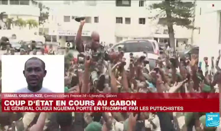 Coup d'Etat en cours au Gabon : le comité de la transition et de la restauration des institutions tient une réunion