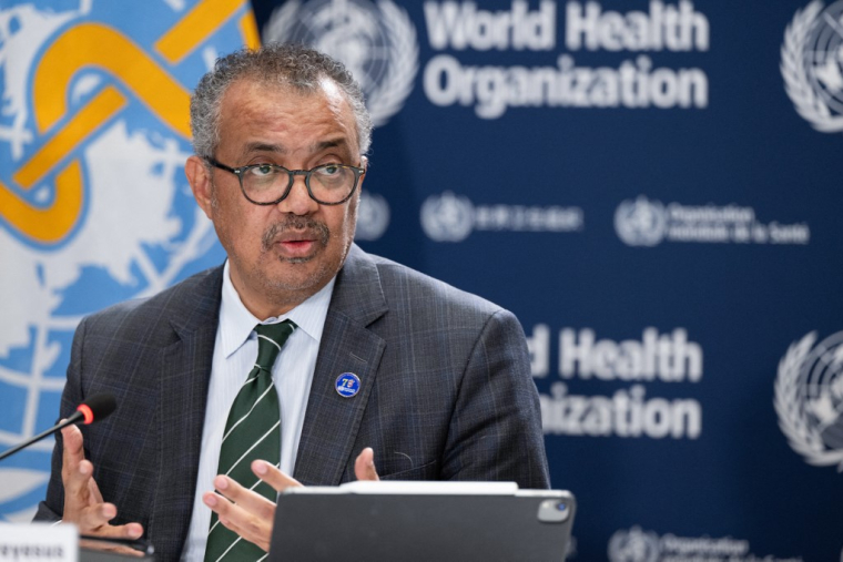 Tedros Adhanom Ghebreyesus à Genève, en Suisse, le 15 décembre 2023. ( World Health Organization (WHO) / CHRISTOPHER BLACK )