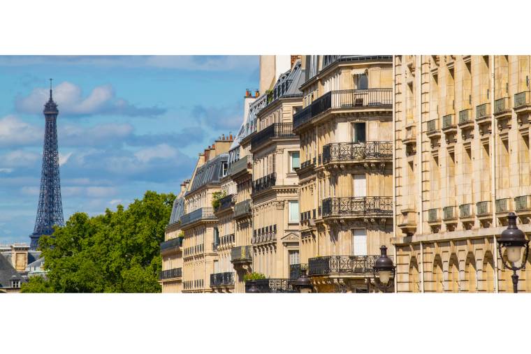 Les hôtels particuliers ont la cote à Paris. Crédit photo : Adobe Stock