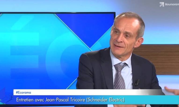 "Le résultat opérationnel de Schneider Electric n'a jamais été aussi haut !", selon Jean-Pascal Tricoire (PDG de Schneider Electric)