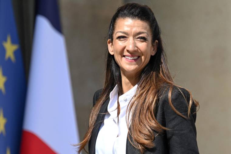 Sabrina Agresti-Roubache à Paris le 21 juillet. ( AFP / BERTRAND GUAY )