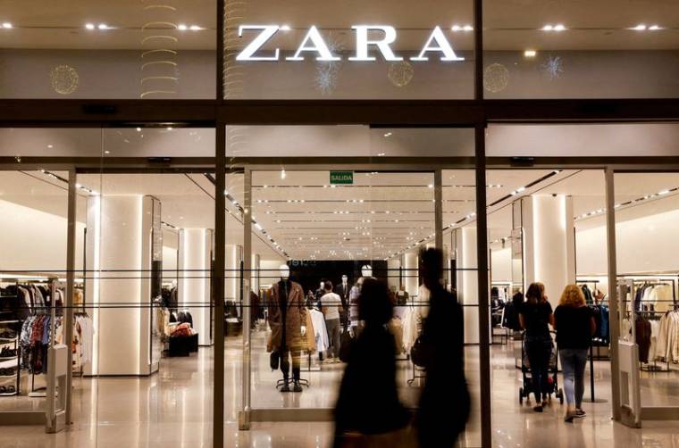 Un magasin Zara, en Espagne