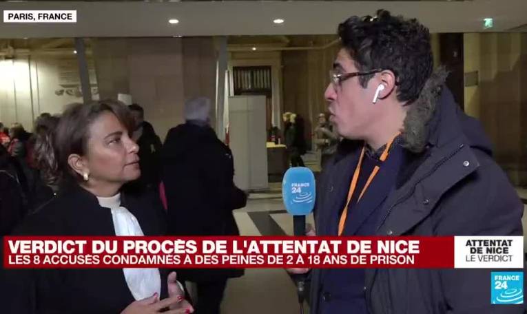 Procès de l'attentat de Nice : "C'est un verdict juste", réagit une avocate de la partie civile